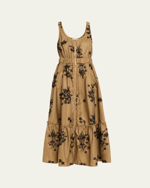 Vernetta Wildflower Whimsy Midi Dress